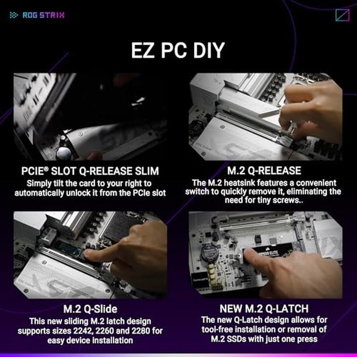 Produktbild ASUS ROG STRIX B860-G GAMING WIFI (LGA 1851, Intel B860, mATX)