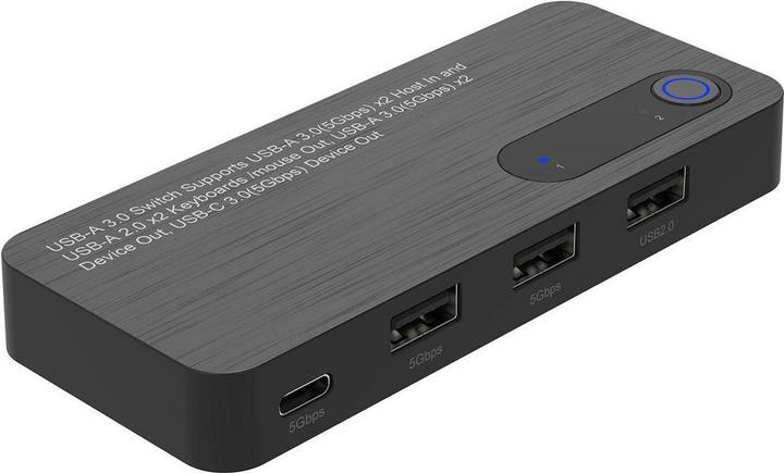 Actual product image MicroConnect USB A 3.0 KM Sharing Switch