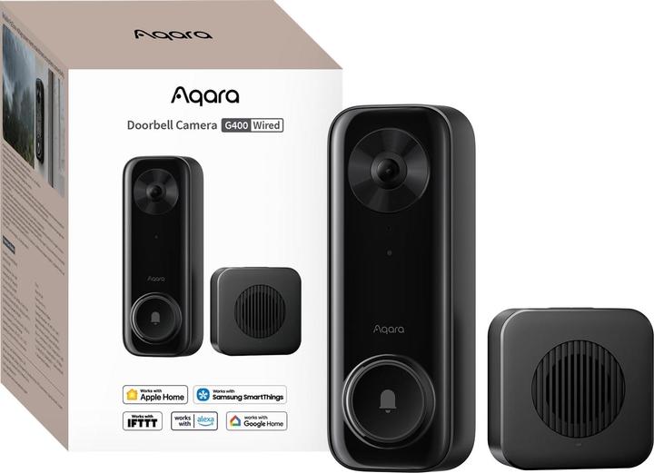 Aqara Türklingel-Kamera G400 mit Chime und 2K HD (WLAN)