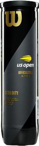 Actual product image Wilson Us Open Tennis Balls 4 Pcs