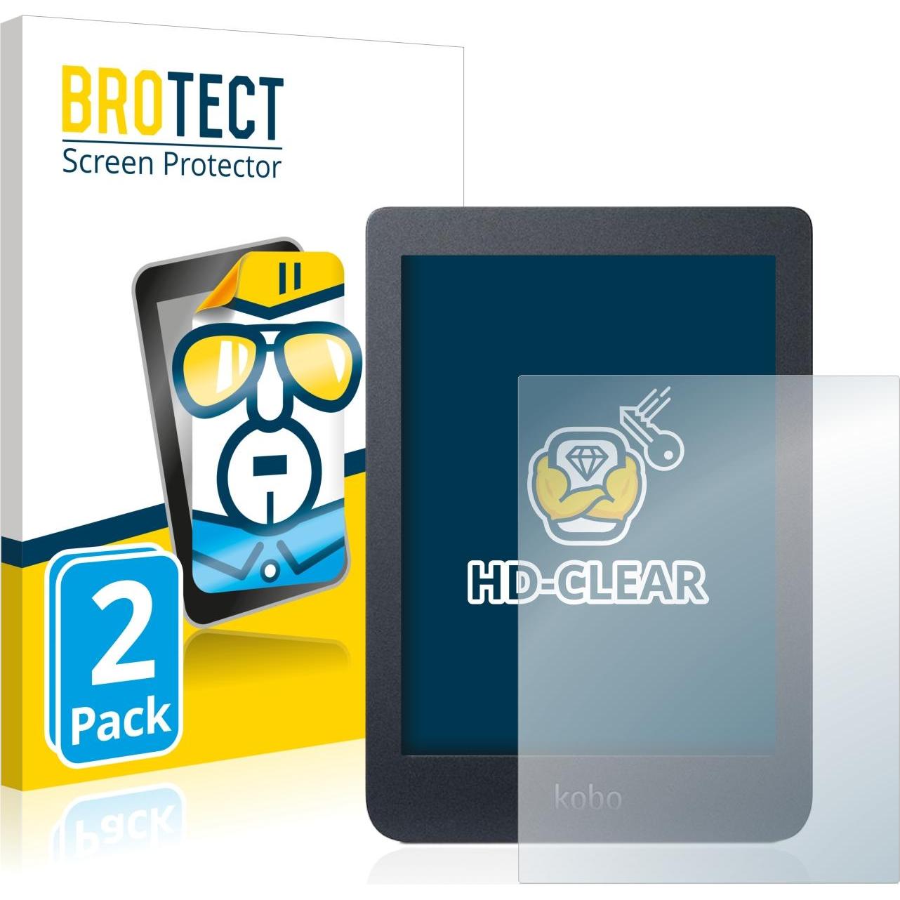BROTECT Schutzfolie Displayschutz Klar (Nia), eReader Zubehör, Transparent