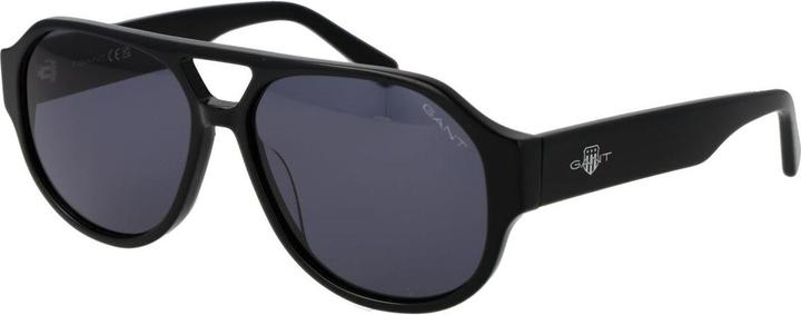 Actual product image GANT Black Acetate Sunglasses