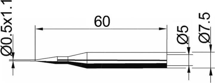Produktbild Kurtz Ersa Lötspitze bleistiftspitz D (Lötspitze)