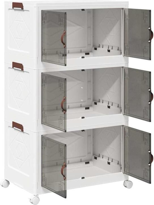 Actual product image vidaXL stapelbare Aufbewahrungsbox (69 cm, 75 l, 1x)