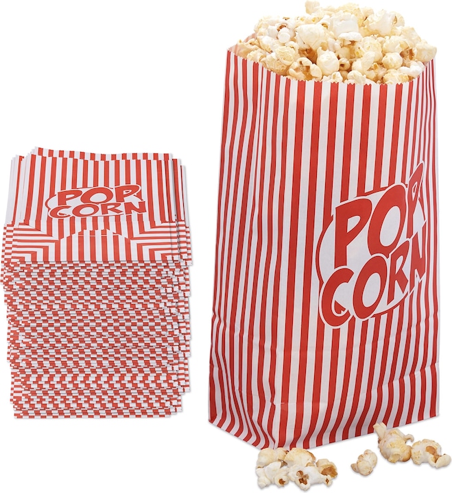 Produktbild Relaxdays 144 Popcorntüten (144 x)