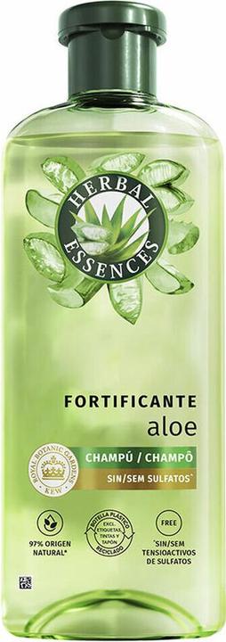 Actual product image Herbal Essences Strengthening Shampoo Aloe Sulfate-Free 350 Ml (350 ml, Liquid shampoo)