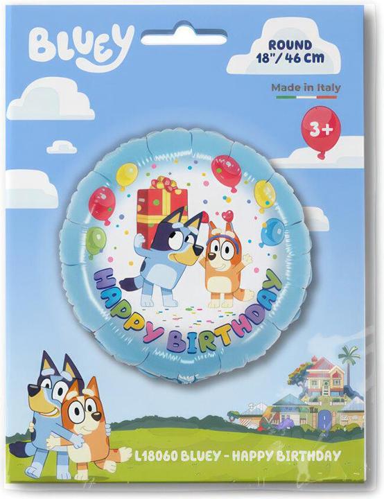 Actual product image Grabo Balloons Bluey & Bingo Happy Birthday Balloon (1x)