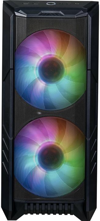 Immagine prodotto Cooler Master HAF 500, Midi Tower, ARGB, vetro temperato (ATX, E-ATX, mATX, Mini-ITX)