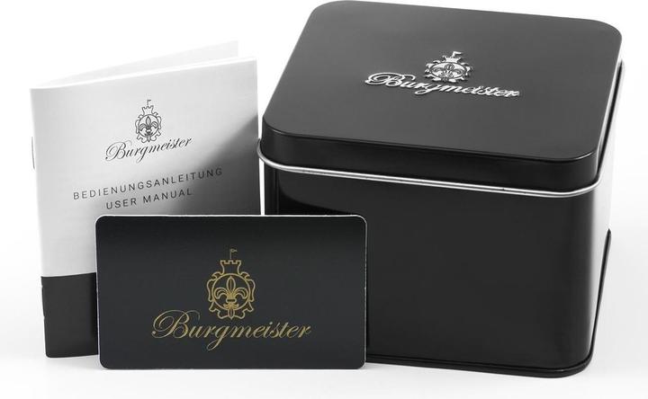 Actual product image Burgmeister Chronograph Analog Quartz Calendar Date Round (Chronograph, 45 mm)