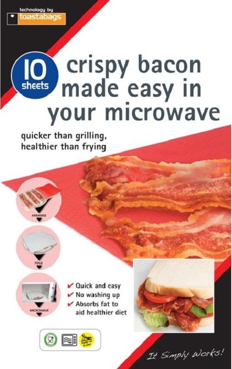 Image du produit Planit Products Papier essuie-tout pour la cuisson du bacon au micro-ondes 10pcs