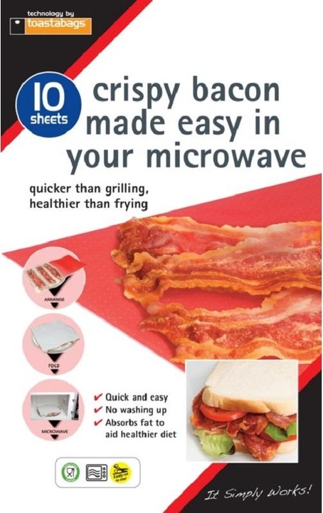Planit Products Küchenpapier Zum Mikrowellenkochen Des Specks 10Erpack