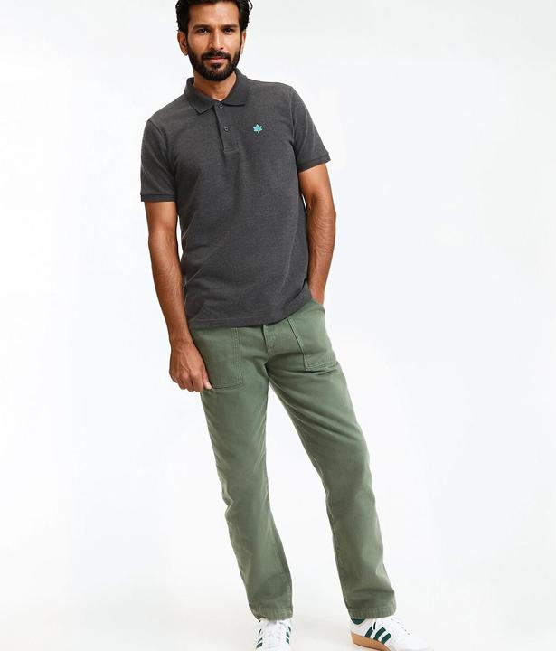 Actual product image La Redoute Collections Kurzärmeliges Signature Poloshirt aus Bio-Baumwolle (L)