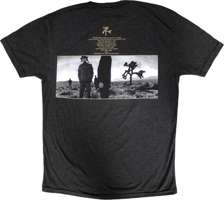 Immagine prodotto U2 Joshua Tree Dates 2017 Maglietta Adulto Unisex (XXL)