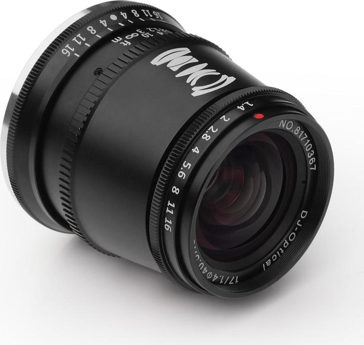Productafbeelding TTArtisan 17mm f1.4 voor Fuji FX-vatting (APS-C) (Fujifilm X, APS-C / DX)