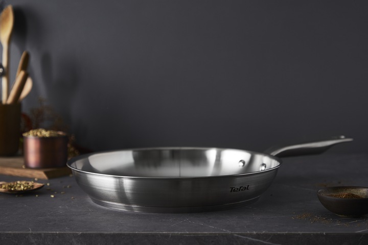 Actual product image Tefal Virtuoso (28 cm, Frying pan, Stainless steel)