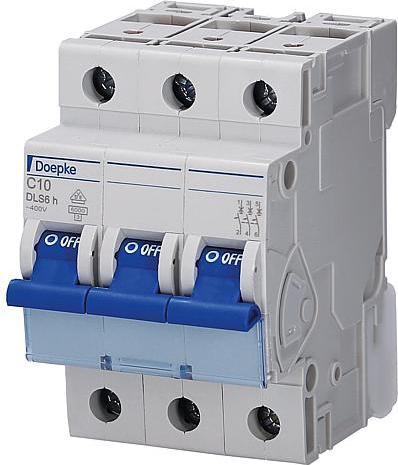 Produktbild Doepke Automat 3-p. 10A DLS6HC10-3 6 KA