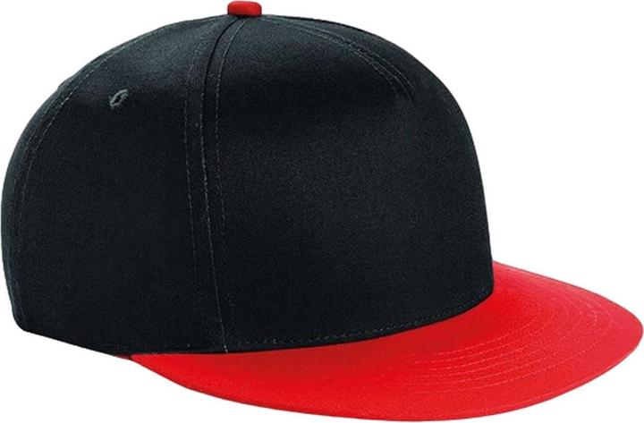 Black, Bright red