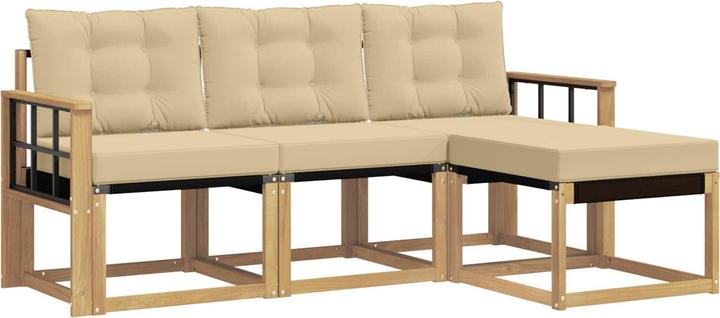 Beige, Braun, Weiss