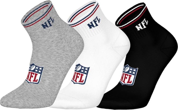 Image du produit Barefoot NFL Shield 3pk Quarter Socks 35-38 (35 - 38)