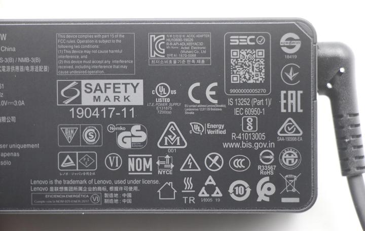 Image du produit Lenovo Nouvelle version Acbel PD 65W 2pin (65 W)