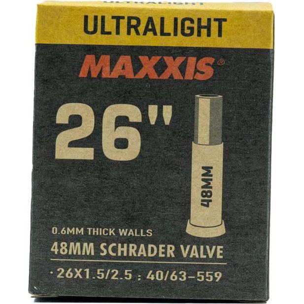 Maxxis, Tubo per bici, (Schrader (AV), 26", 48 mm)