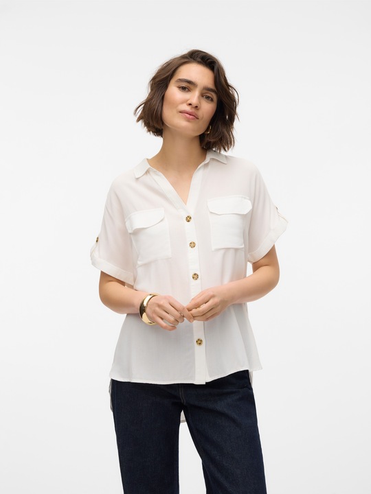 Image du produit Vero Moda Vmbumpy Ss Shirt Wvn Ga Noos (XL)