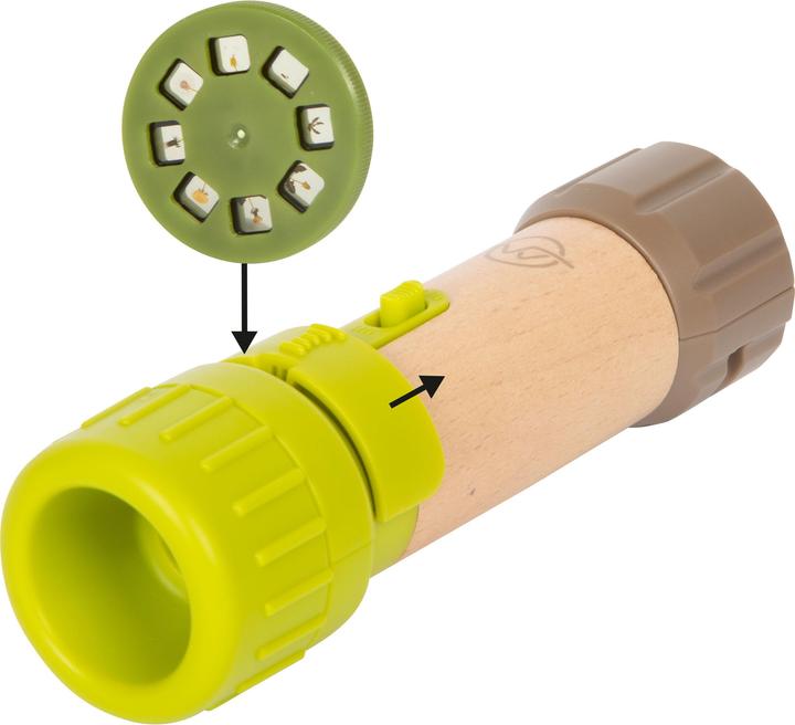 Actual product image small foot Taschenlampe und Projektor „Discover“ (14 cm)