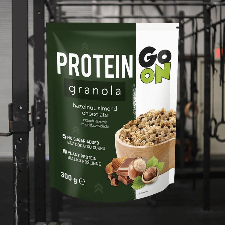 Image du produit Go On Nutrition Granola protéiné (Noisette, Chocolat, Amande, 1 pcs, 300 g)