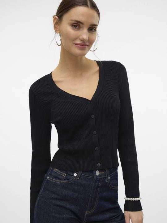 Image du produit Vero Moda Vmglory Rib Ls V-Neck Cardigan Ga Noos (XS)