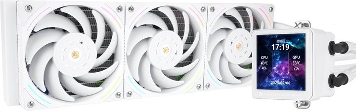 Thermalright Kit Watercooling AIO Frozen Vision V2 RGB - 360mm (Blanc)