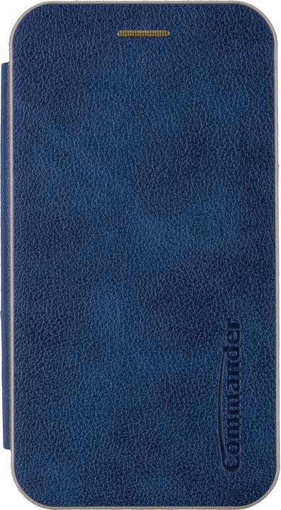 Actual product image Peter Jäckel COMMANDER CURVE Book Case DELUXE for Samsung A35 5G Elegant Royal Blue (Samsung Galaxy A35)