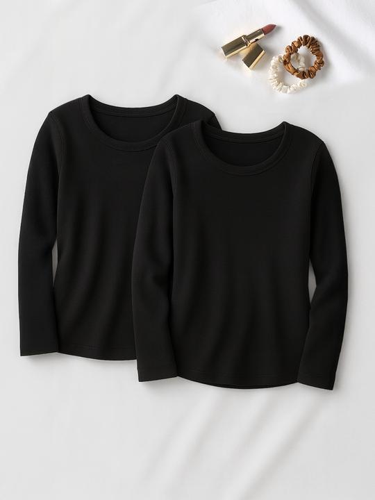 Produktbild Envie de Fraise 2er-Pack gerippte T-Shirts für die Schwangerschaft (44, 46)