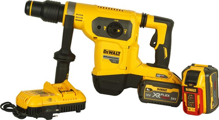 Actual product image DeWalt Flexvolt Sdsmax Drilling And Drilling Hammer 54v (Rechargeable battery operated)