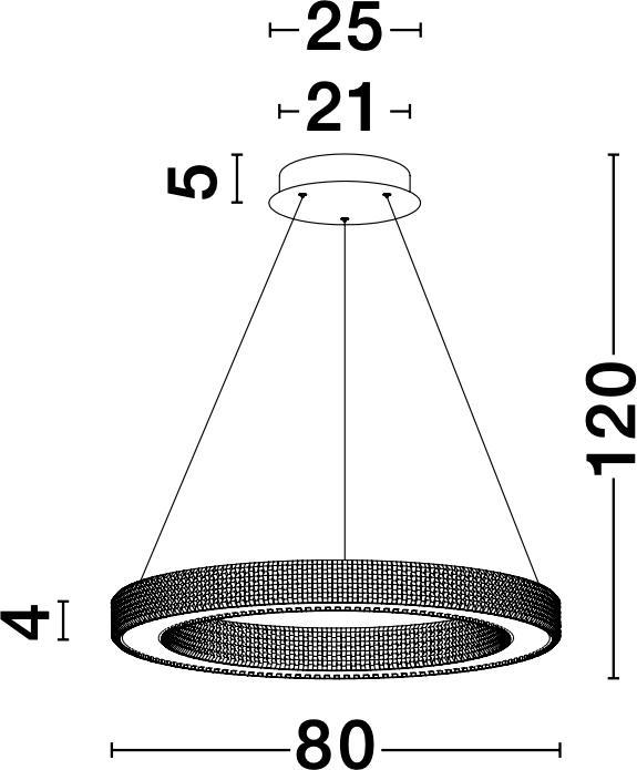 Actual product image Nova Luce Fiore (4452 lm)