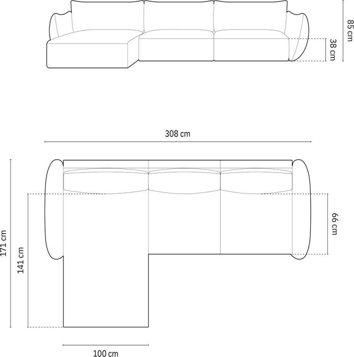 Produktbild Cosmopolitan Design Matera (Ecksofa)