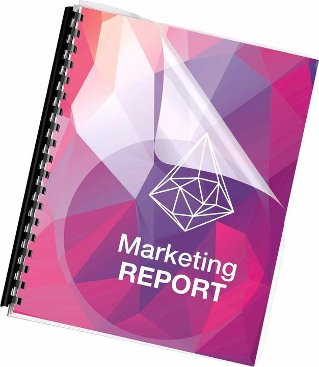 Produktbild Fellowes Binderücken 22mm, 21 Ringe, schwarz, 50 Stk.