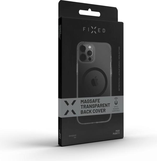 Actual product image Fixed MagPurity | Back cover | Apple | iPhone 15 | TPU | Clear (Apple iPhone 15)