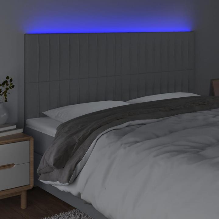 Actual product image vidaXL LED Kopfteil (180 x 5 x 128 cm)