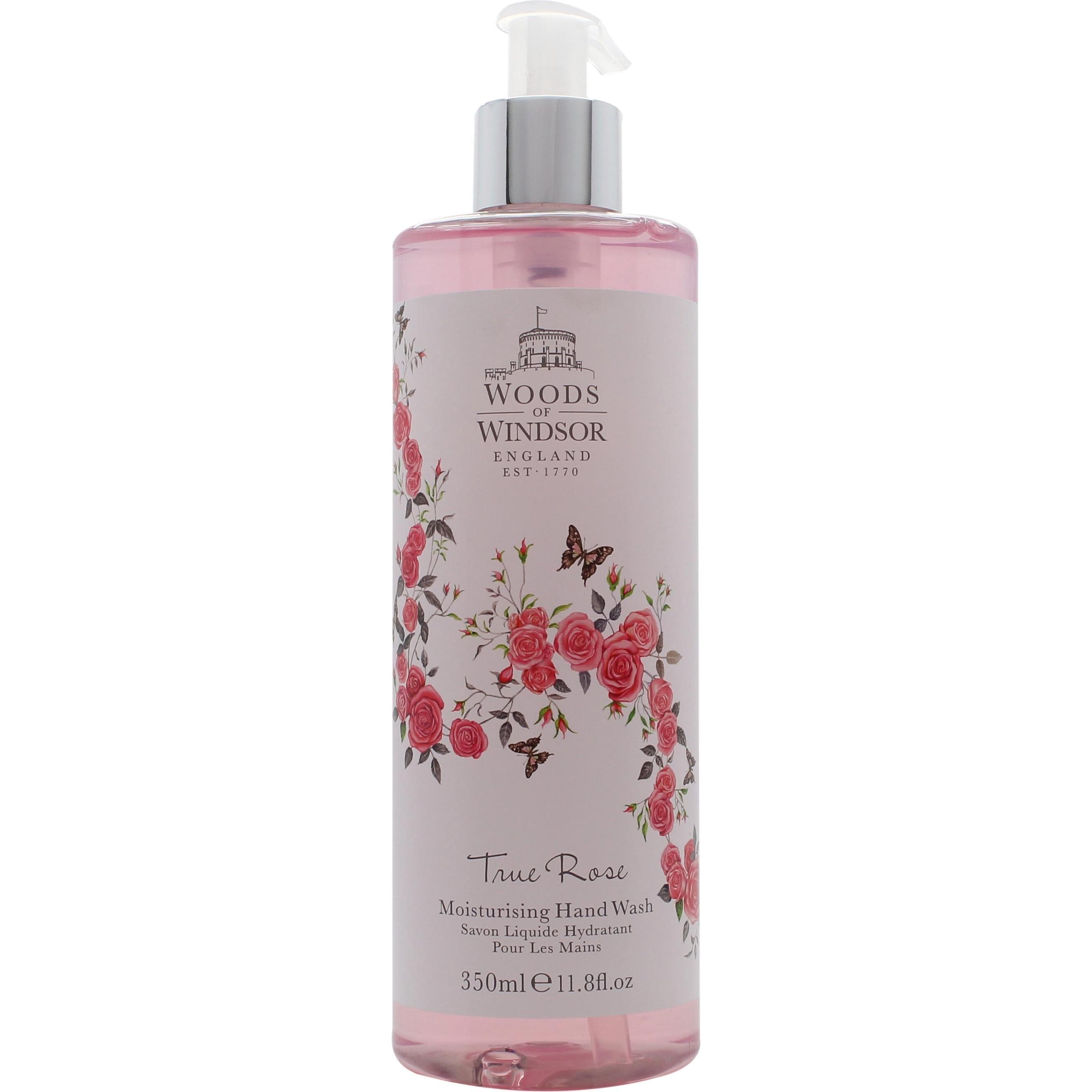 Woods Of Windsor, Handseife, True Rose Handseife 350ml (Flüssigseife, 350 ml)
