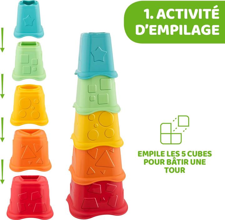 Actual product image Chicco 2 in 1 stacking cup - Eco+