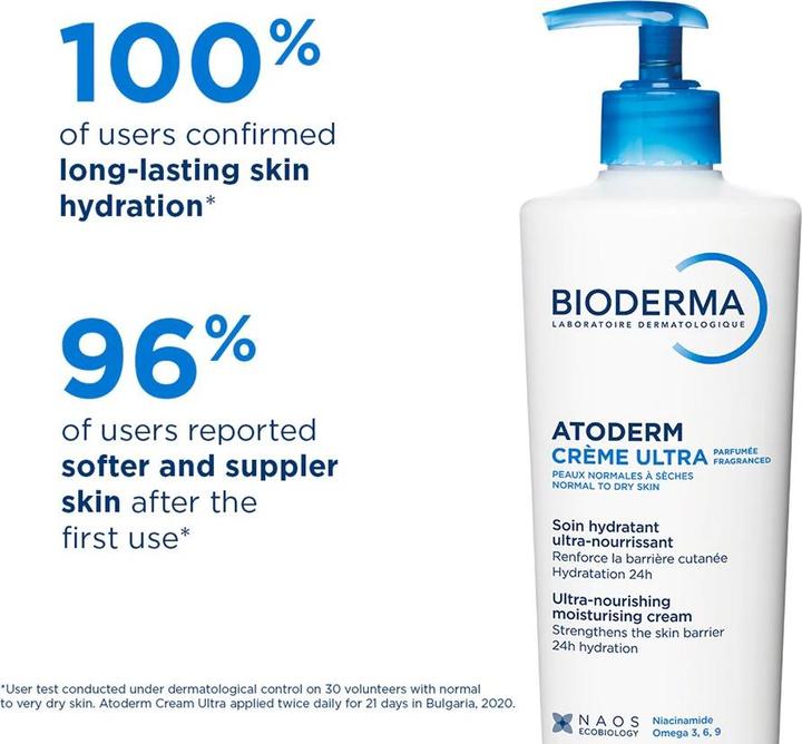 Image du produit Bioderma Atoderm Crème Ultra (Crème pour le corps, 500 ml)