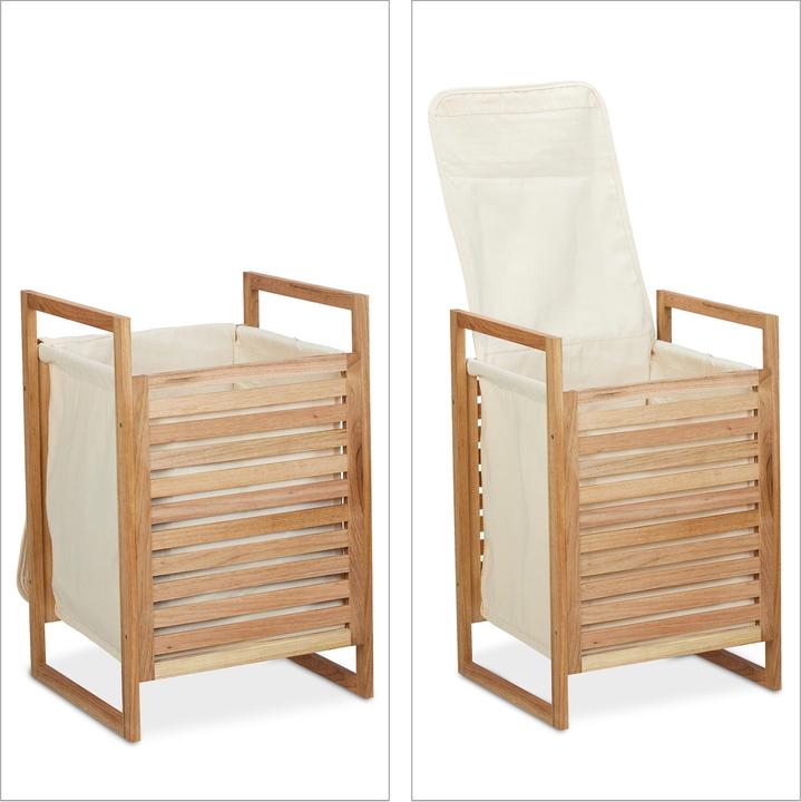 Actual product image Relaxdays Laundry basket (50 l)