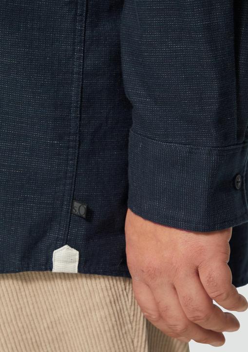 Image du produit S.Oliver Hemd Regular Fit: Strukturiertes Baumwollhemd mit Stehkragen (XXL)
