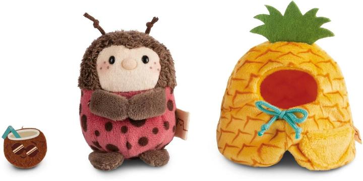 Actual product image Magni Nici ladybird Dozz with coconut and pineapple costume (8 cm)