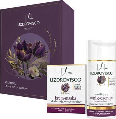 Produktbild Uzdrovisco Czarny Tulipan Intense Anti-Aging Regenerating Cream-Mask Set - 50ml Cream-Mask und 150ml Moisturizi (50 ml)