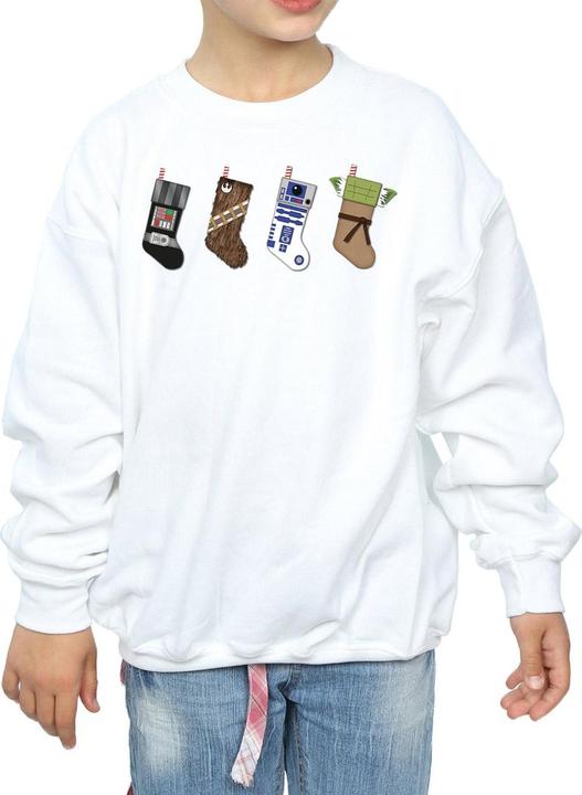 Produktbild Star Wars Christmas Stockings Sweatshirt Mädchen (128)
