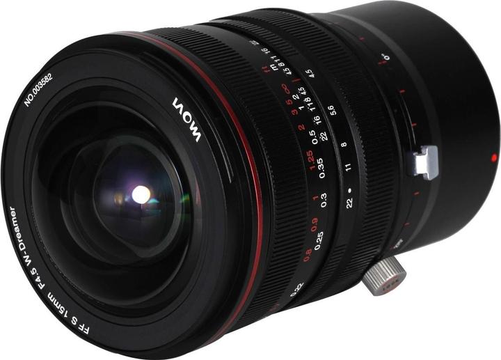Image du produit Laowa 15mm 1:4.5R Zero-D Shift Canon RF (mise au point manuelle) (Canon RF, Plein format)