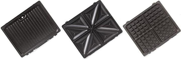 Actual product image Ravanson Toaster OP-7050 Black Silver 1200 W