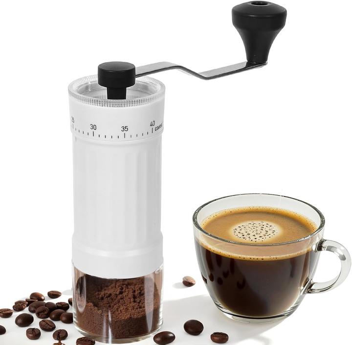 Ceving Manuelle Mini-Kaffeemühle mit Keramikmahlwerk
