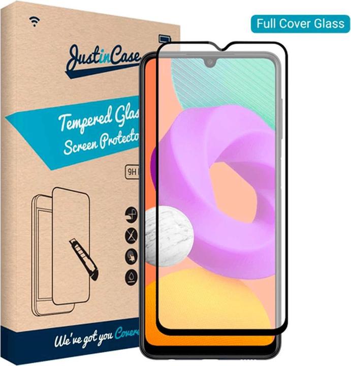 Produktbild Just in Case GehÃ¤rtetes Glas Edge to Edge Displayshutzfolie Samsung Galaxy M22 (1 Stück, Samsung Galaxy M22)